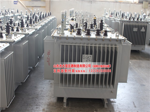 通辽SH15-1000KVA/10KV/0.4KV非晶合金变压器